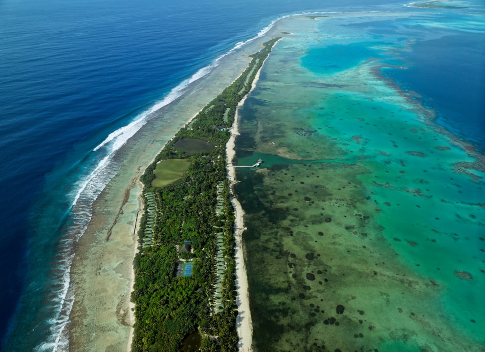 Außenansicht Canareef Resort Maldives