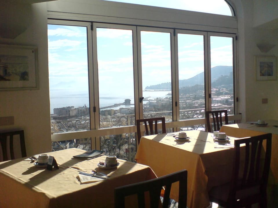 Meeresausblick vom Restaurant. Hotel San Lorenzo Terme