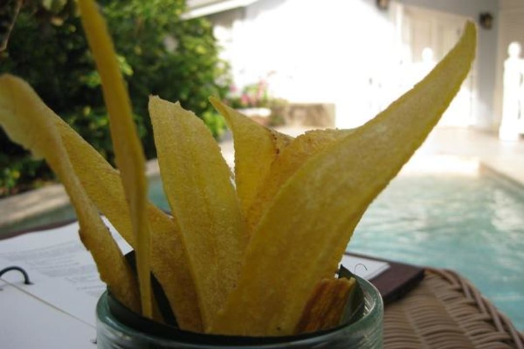 Bananenchips Hotel Sugar Beach Viceroy Resort