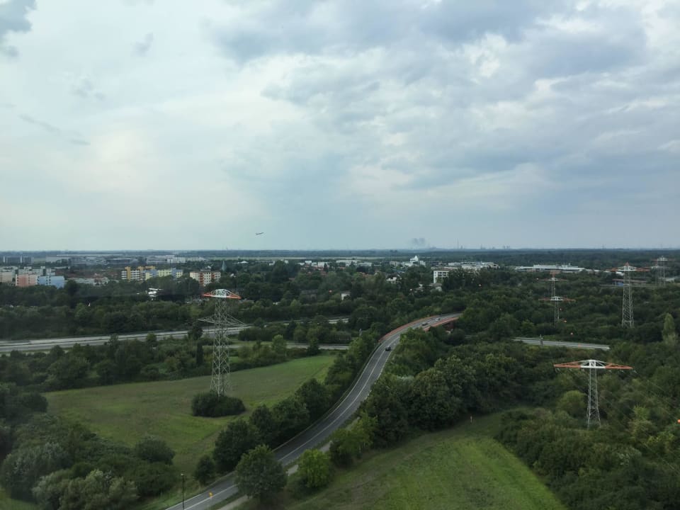 Zimmer ganz oben Van der Valk Hotel Düsseldorf
