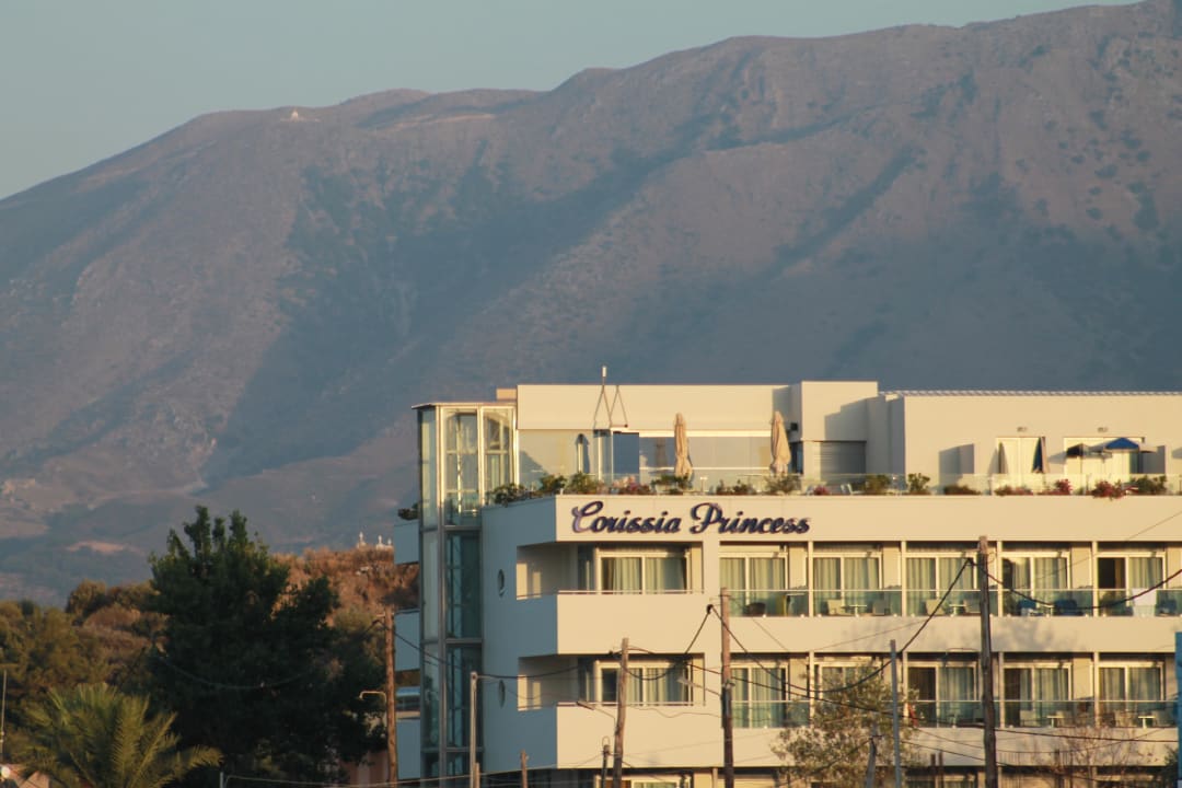 Hotel im Abendlicht Hotel Corissia Princess