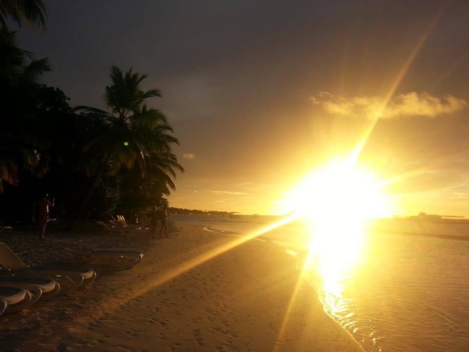 Sonnenuntergang Kuramathi Maldives