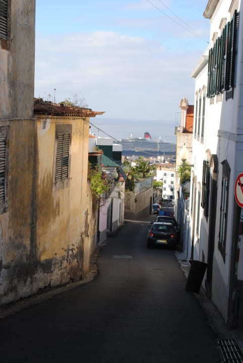 Blick vom Hotel auf den Hafen Hotel Casa do Caseiro