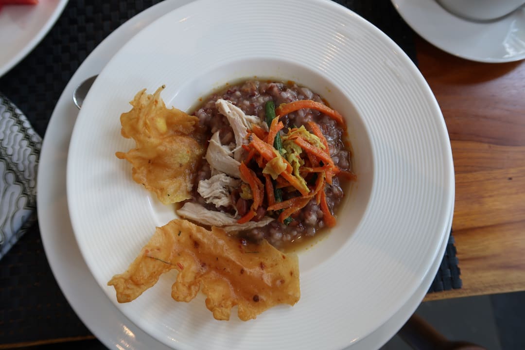 Frühstück: Porridge Ubud Village Hotel