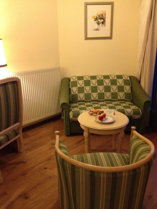 Kleine Sitzgelegenheit Waldhof Fuschlsee Resort