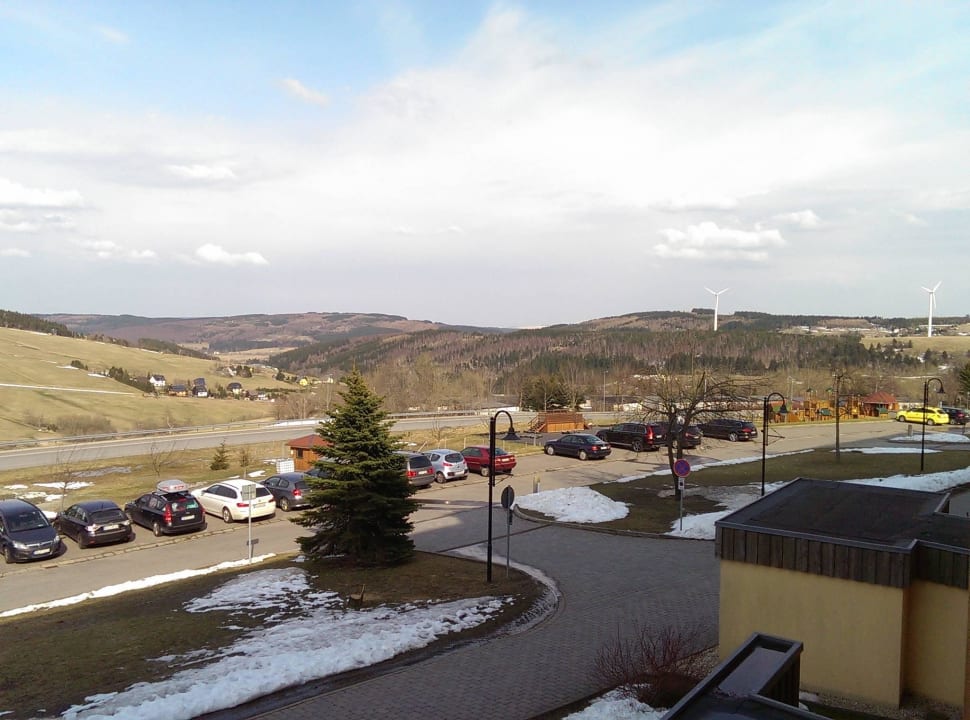 Zimmerausblick Elldus Resort - Familotel Erzgebirge
