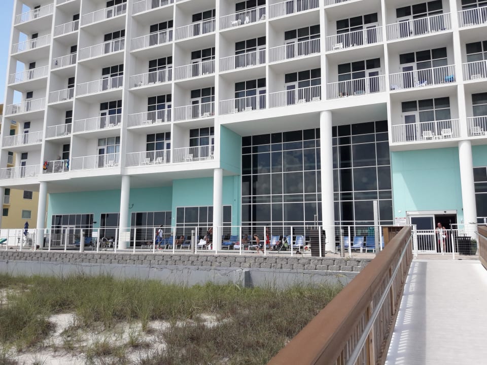 Außenansicht Hampton Inn & Suites Panama City Beach-Beachfront