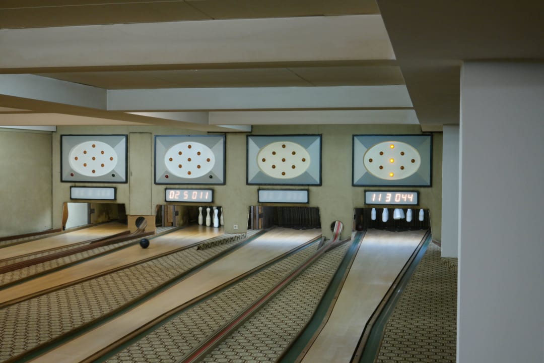 Ein Teil der Kegelbahn Harz Hotel & Spa Seela