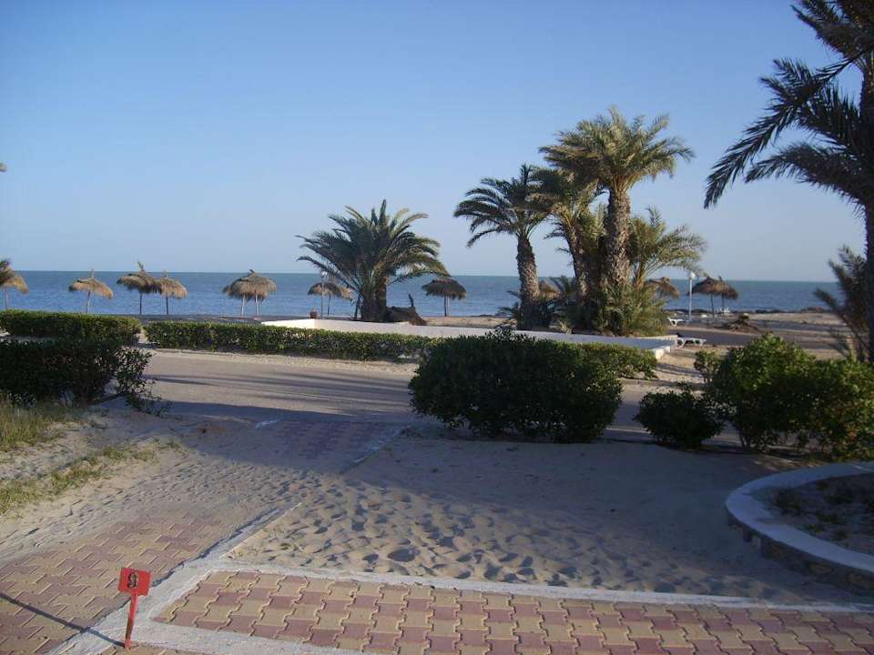 Blick zum Meer Hotel El Mouradi Djerba Menzel