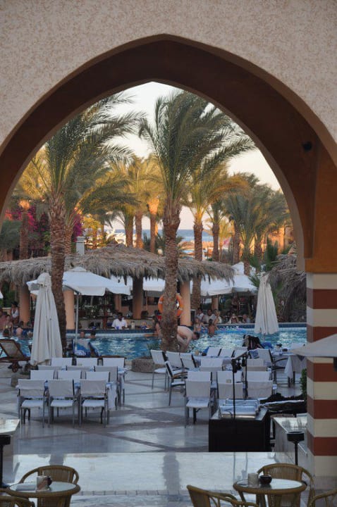 Widok z tarasu Iberotel Makadi Beach