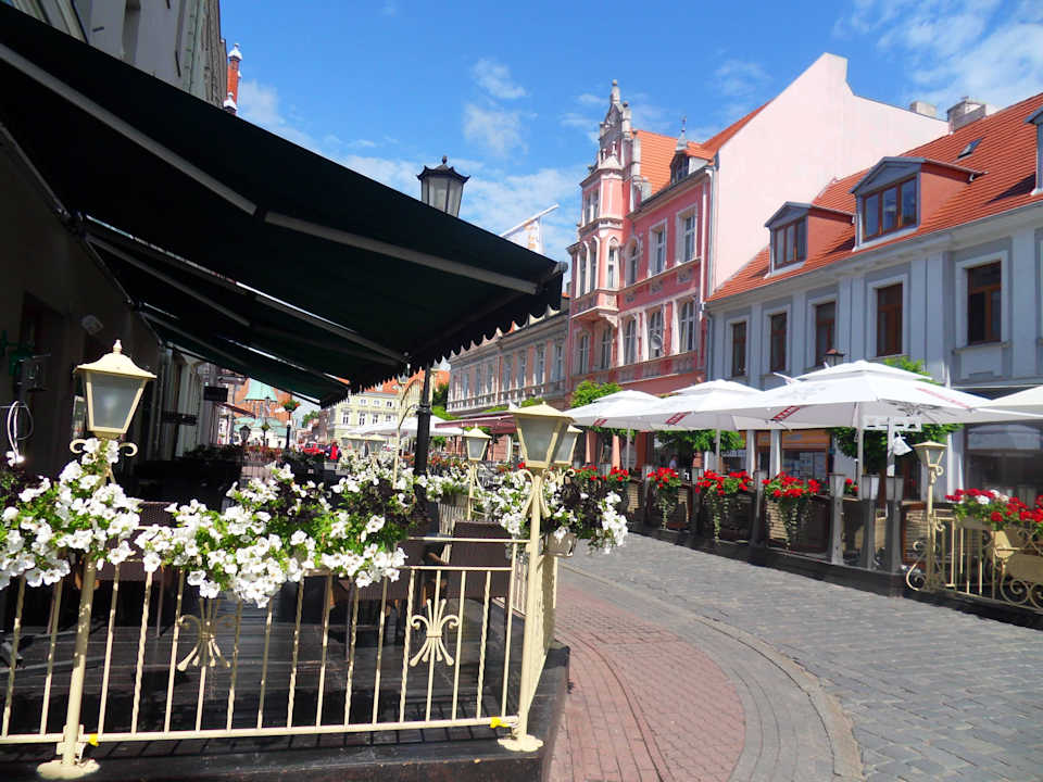 Ulica przed hotelem Hotel Pietrak