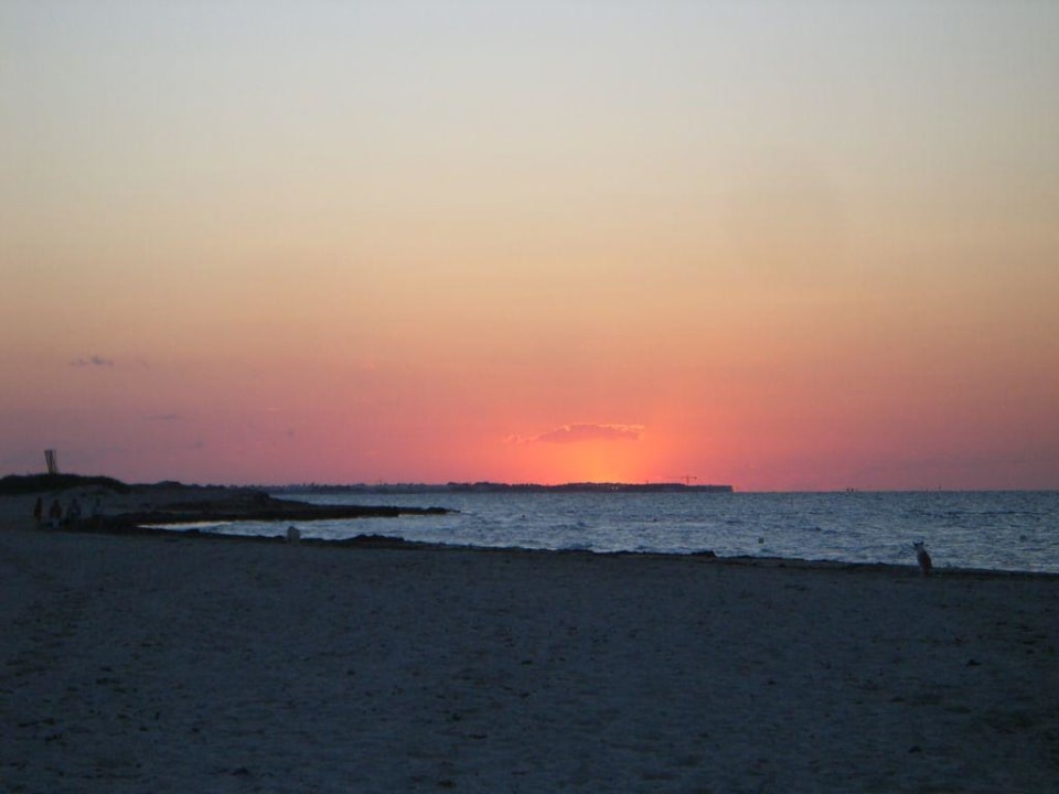 Sonnenuntergang am Strand Calimera Yati Beach
