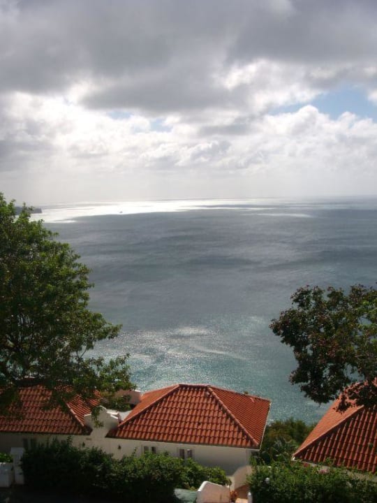Meerblick von den kleineren Wohnungen Hotel Windjammer Landing Villa Beach Resort