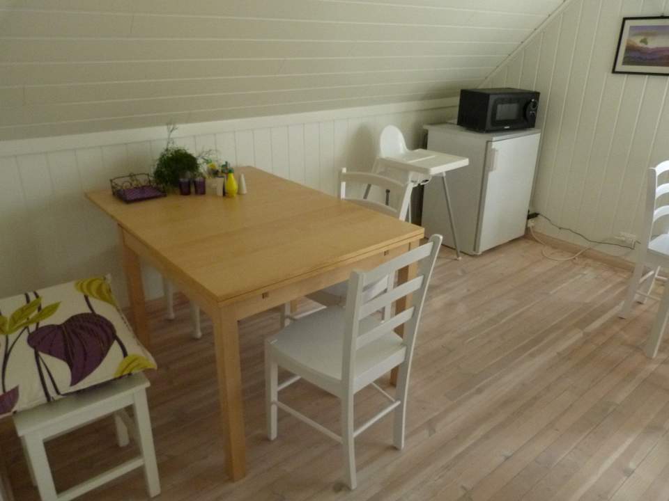 Küche Appartement Døblane Bed & Breakfast