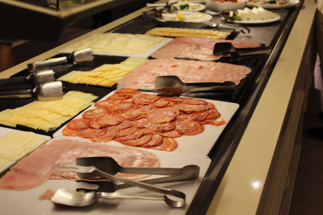 Hauptrestaurant Frühstücksbuffet Hotel Riu Bravo
