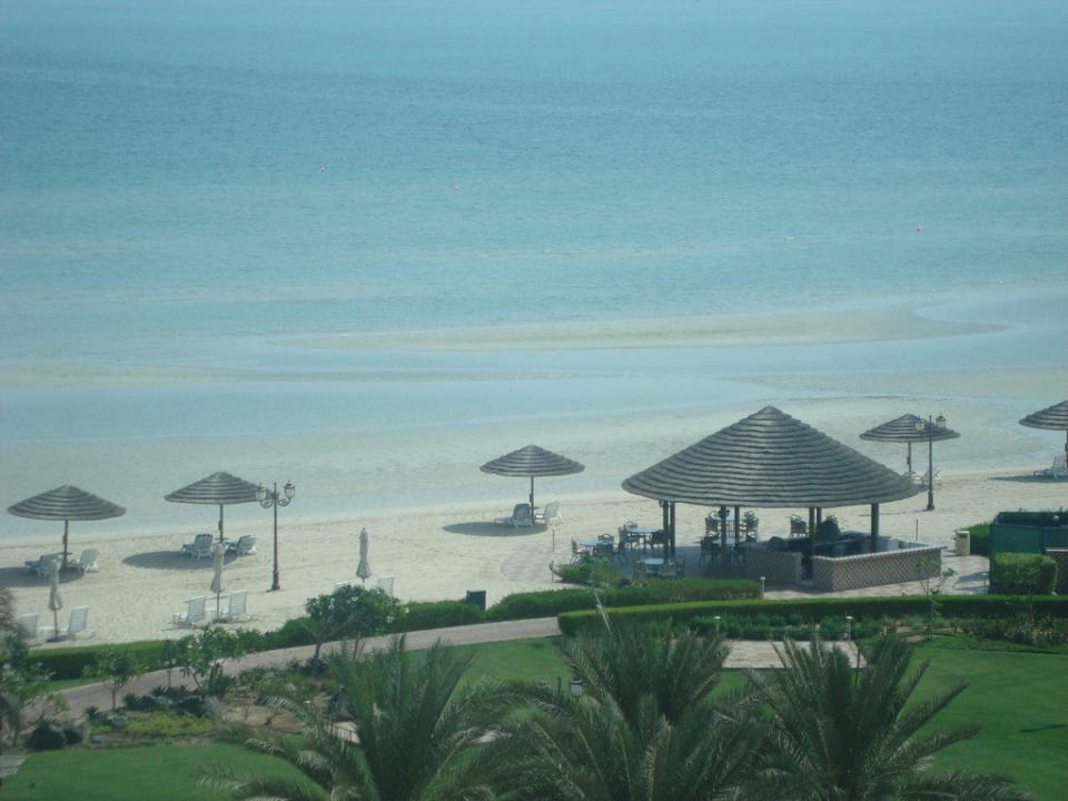 Schöner Ausblick vom Zimmer aus Hotel Danat Jebel Dhanna Resort