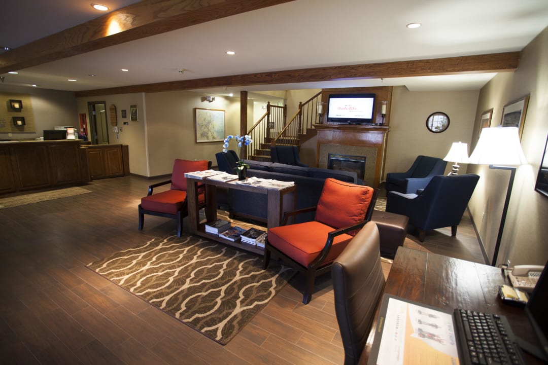 Hotel Lobby with 24 hours business center  Comfort Inn & Suites Carbondale