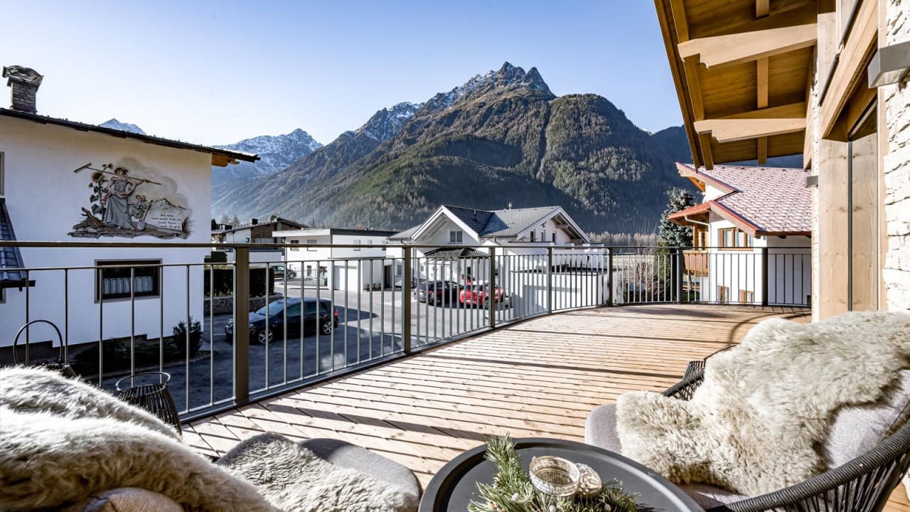 Ausblick Alpenchalet Tirol