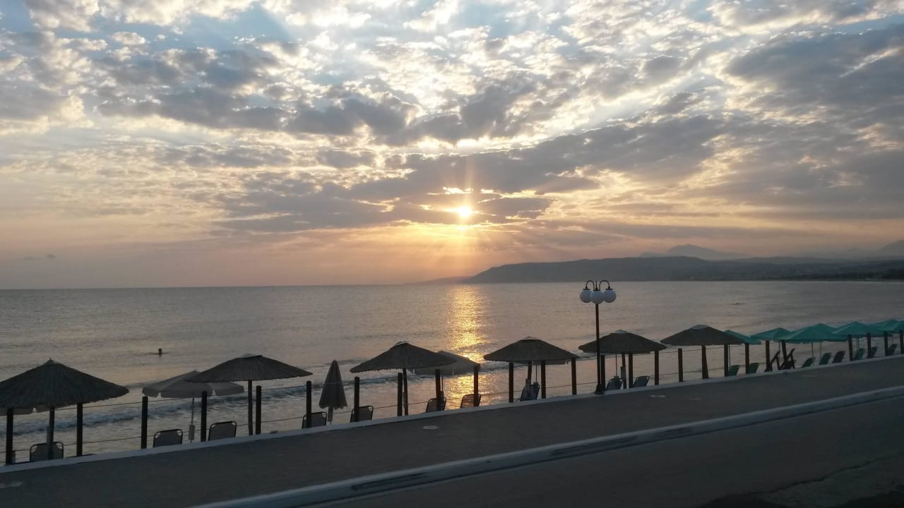 Blick vom Restaurant aus Corissia Beach Hotel