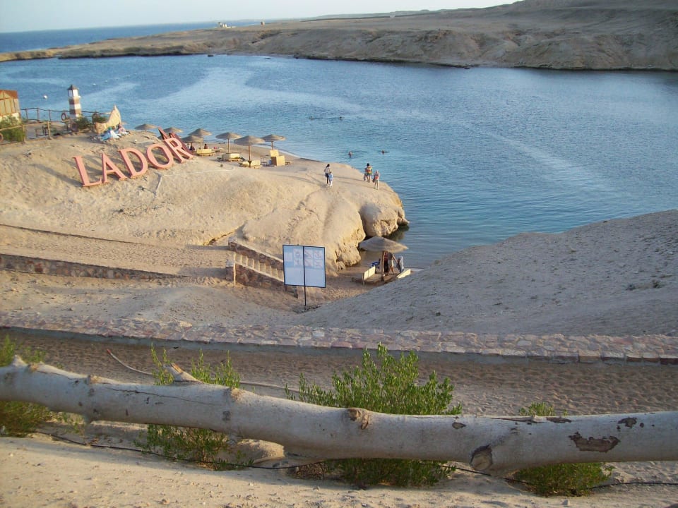 Vom Bungalow ausgesehen Siva Golden Bay Makadi