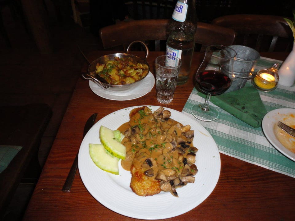 Abendessen Gästehaus Weingut Otto Knaup