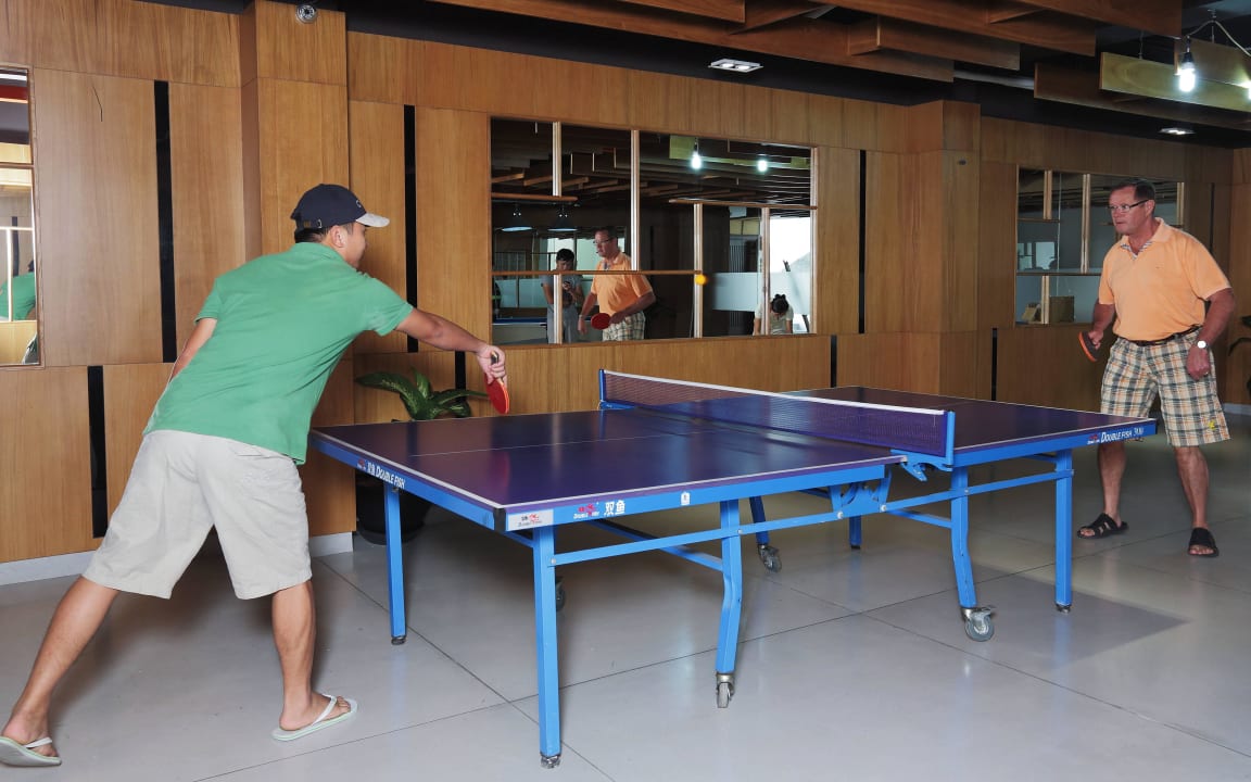 Ping Pong Game The Cliff Resort & Residences