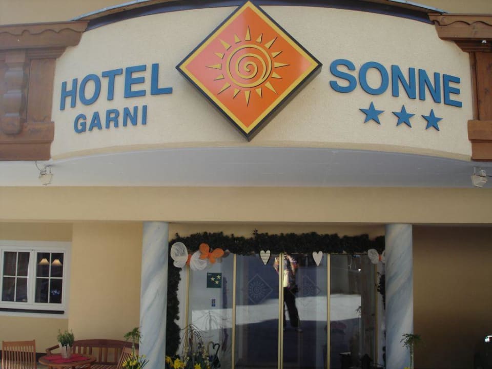 Hotel Garni Sonne - Eingang Appartements zur Sonne