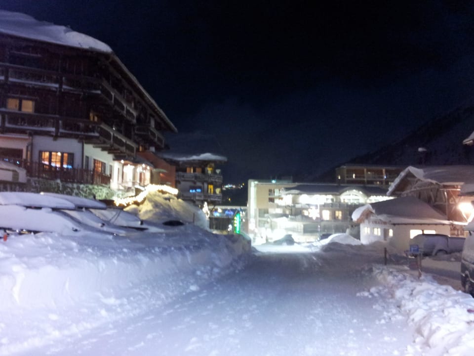 Winterlandschaft Pension Hohenfels