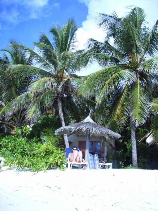 Strandabschnitt auf der Westseite Summer Island Maldives