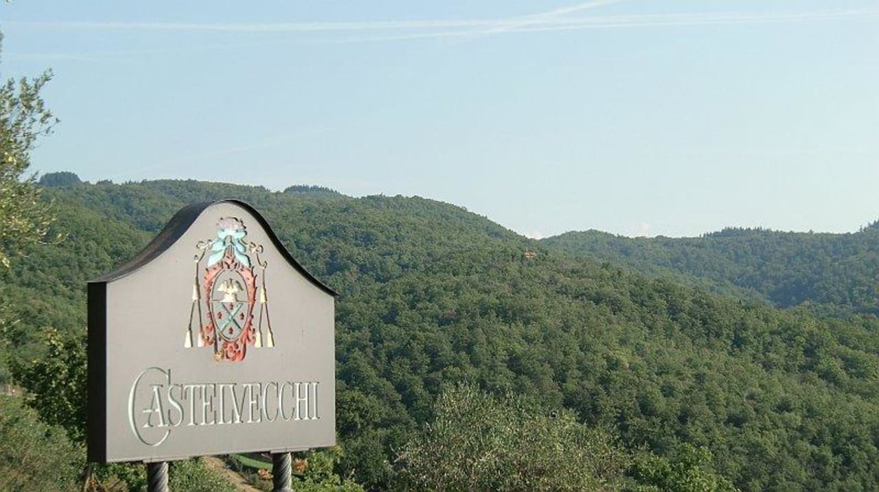 Schild Hotel Fattoria Castelvecchi