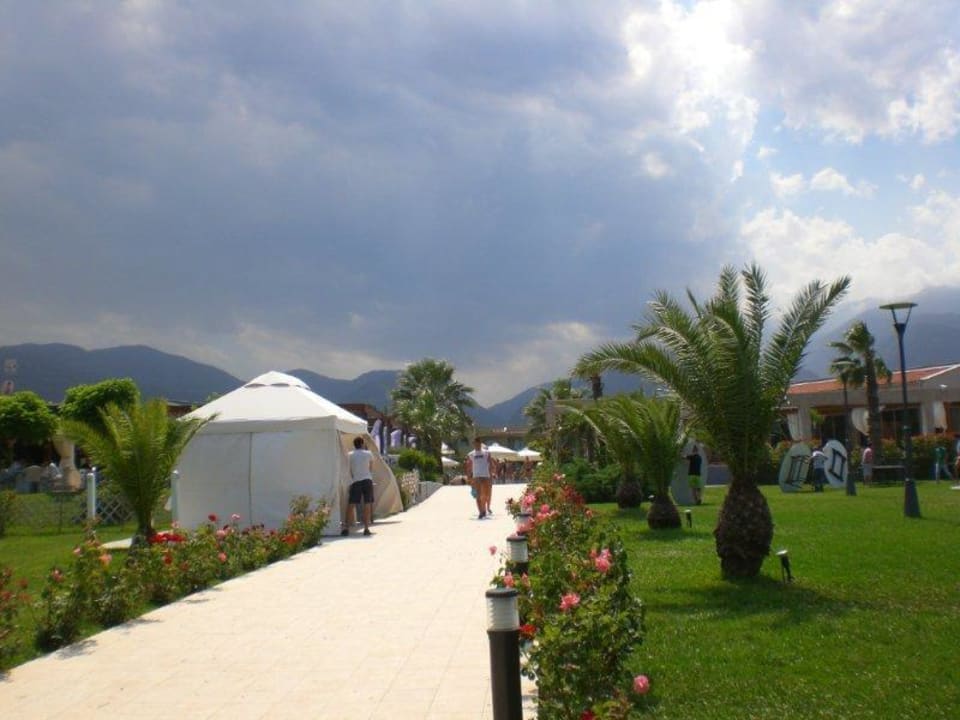 Vom Strand zum Pool/Taverne alltoura Club Hotel Poseidon Palace