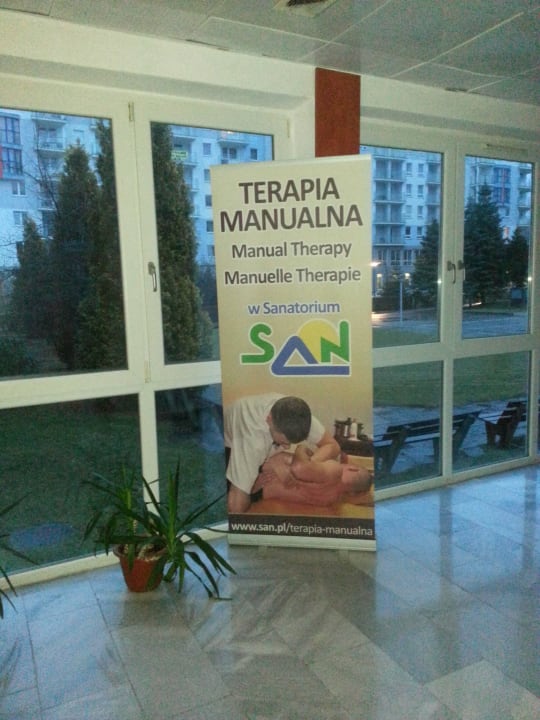 Flur zum Solebecken, Kiosk, Gymnastikraum San Medical SPA