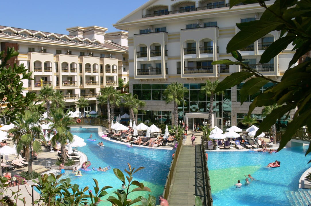 Von Poolbar aus gesehen. Diamond Excellence Resort & Spa