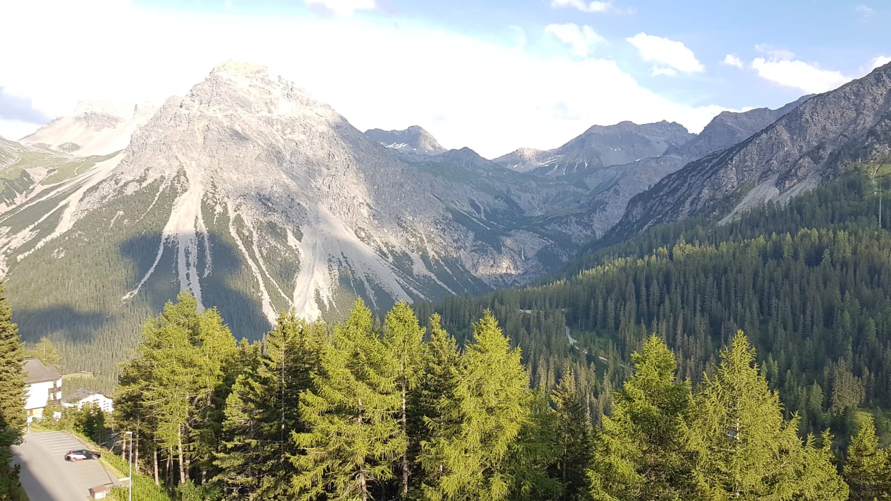 Ausblick Tschuggen Grand Hotel Arosa