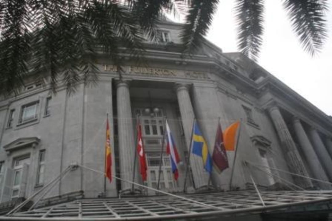 Der Eingangsbereich Hotel The Fullerton