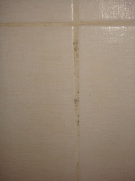 Schimmelansatz an den Fliesen 1211 FUN&SUN Smart Hane Sun Hotel