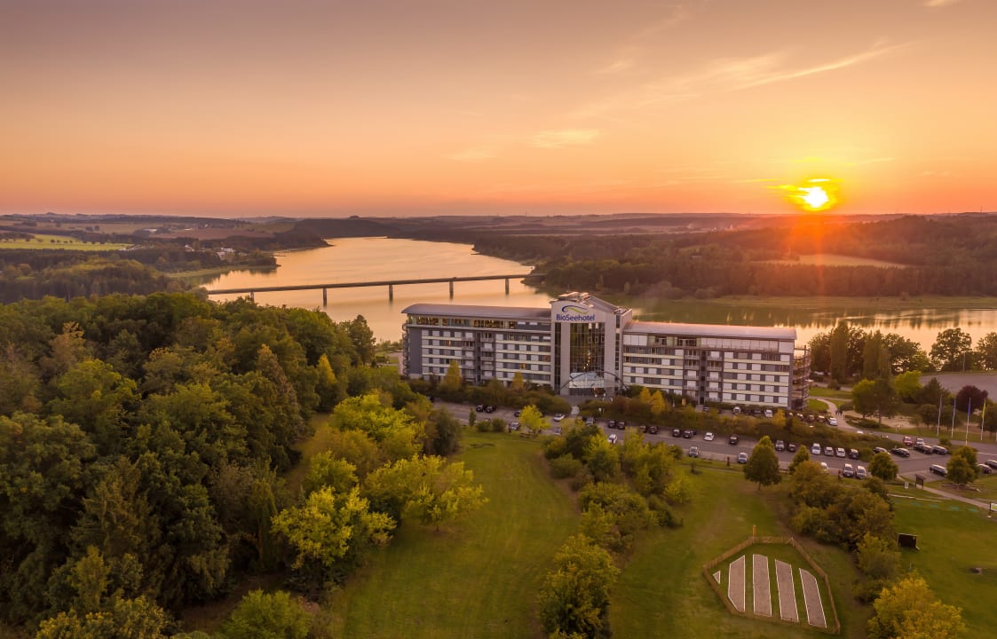 Außenansicht Bio-Seehotel Zeulenroda