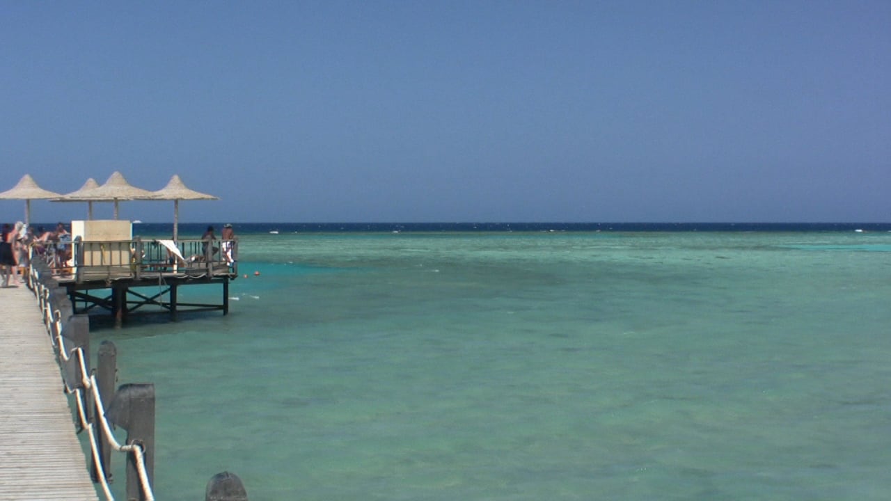 Steg ins Wasser Stella Beach Resort & Spa Makadi Bay