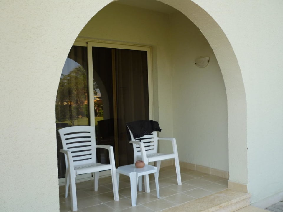 Unsere Terrasse Pickalbatros Dana Beach Resort - Hurghada