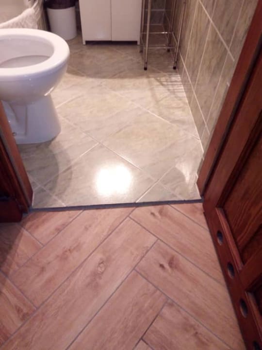 Brak listwy wykończeniowej Hotel Solar Palace Spa & Wellness