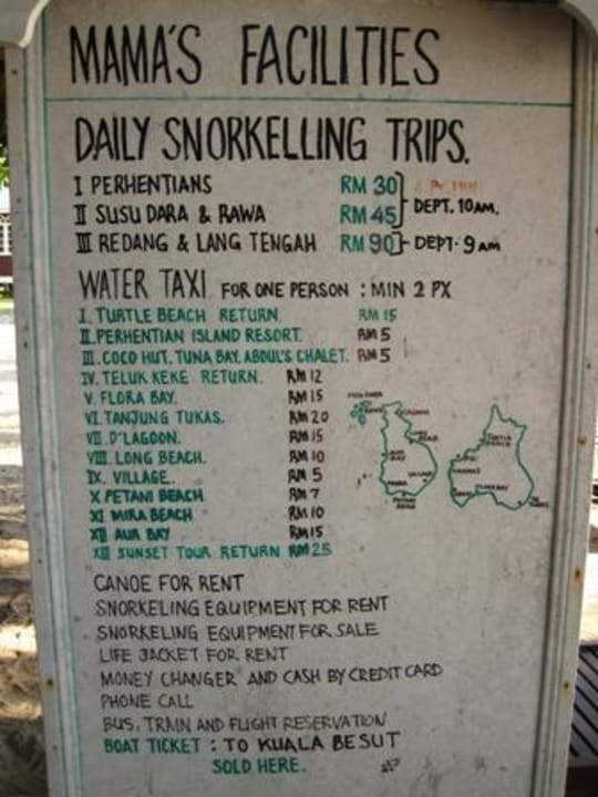 Ausflugsmöglichkeiten Mama's Chalet