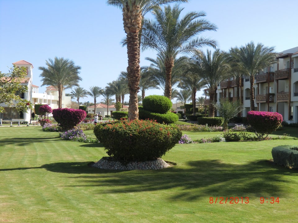 Gepflegte Gartenanlagen Pickalbatros Dana Beach Resort - Hurghada