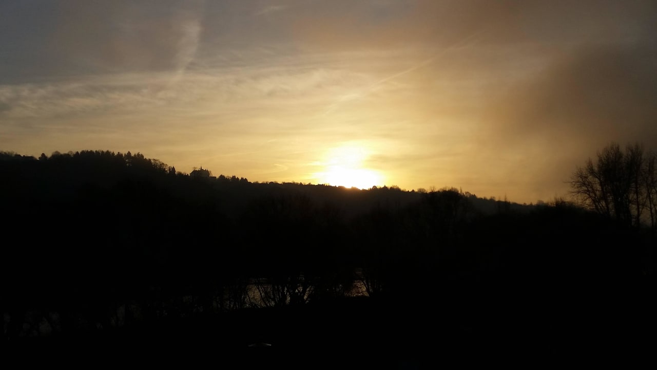 Sonnenaufgang RheinHotel ARTE