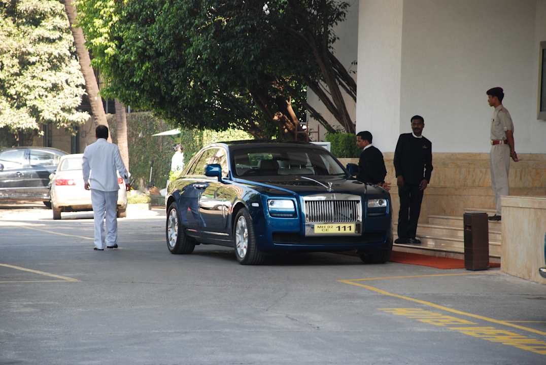 VIP EIngang Hotel The Leela Mumbai