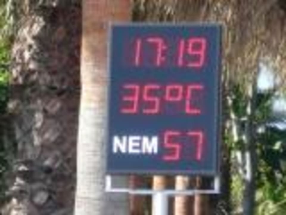 Strand gegen 17:00 Uhr Miramare Queen Hotel