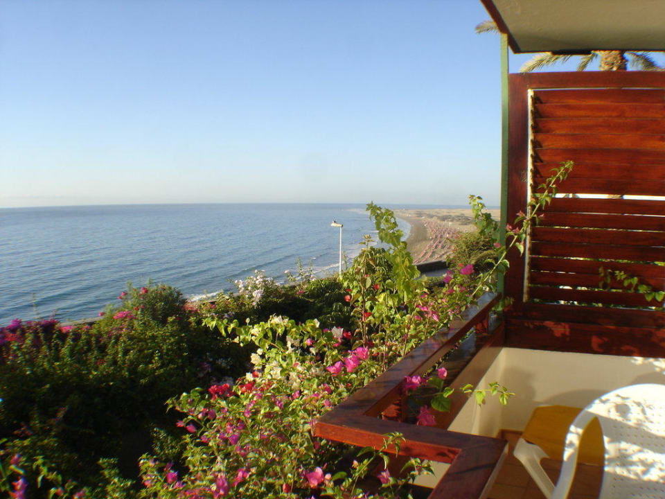 Blick vom Balkon Hotel San Nicolas