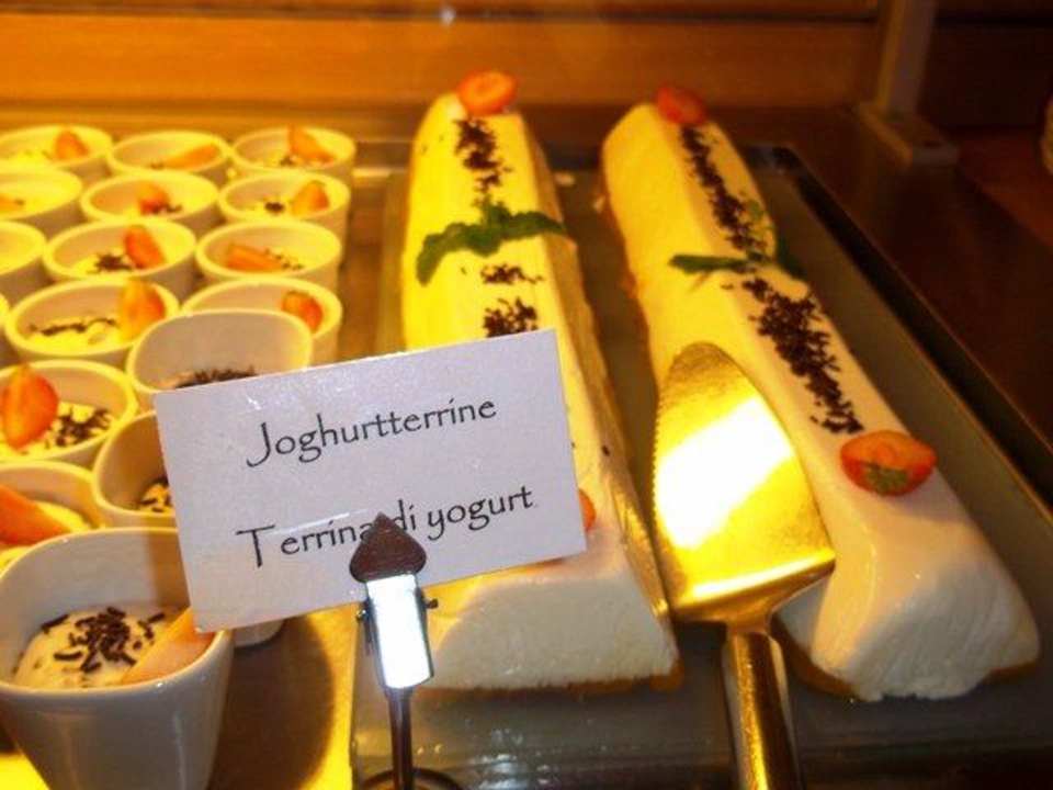 Nachspeisenbüffet Alphotel Tyrol