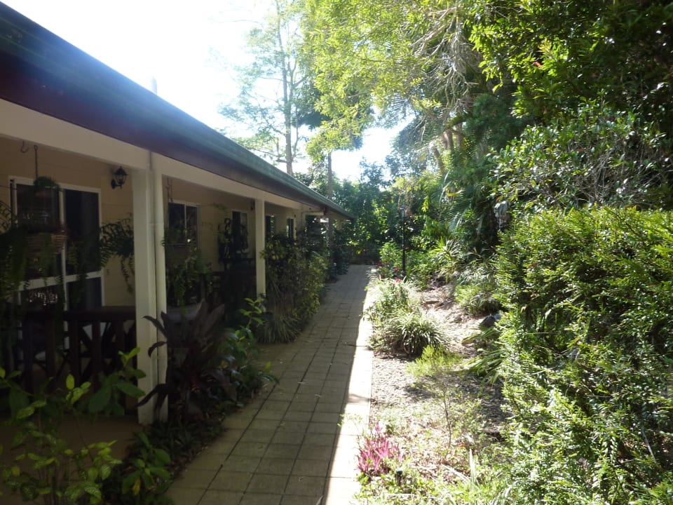 Eingänge mit Loggien Motel Kookaburra Lodge