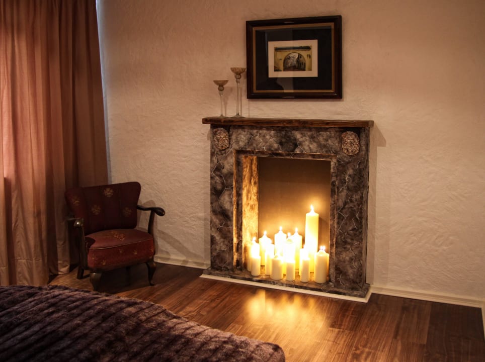 Kamin im Schlafzimmer Appartment Birgits Landhaus