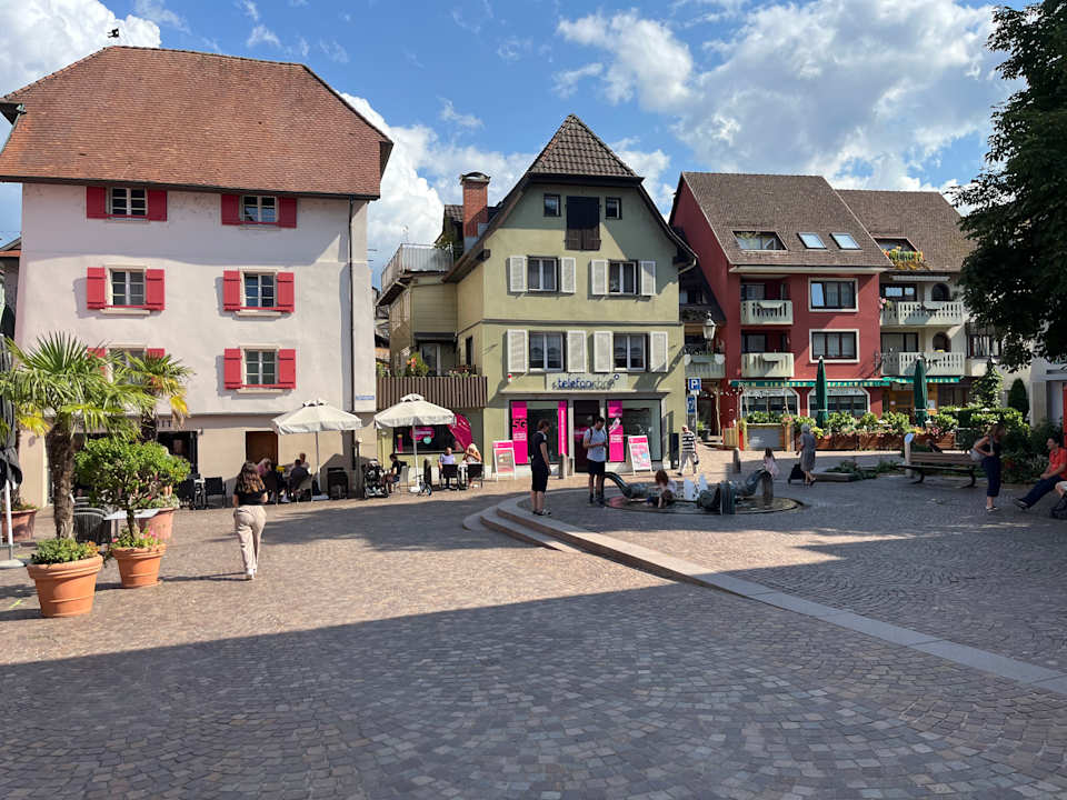 Außenansicht Hotel Goldener Knopf